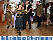 Eckerzimmer und Erkerbar im Münchner Hofbräuhaus am Platzl nach Renovierung und Umgestaltung wiedereröffnet und eingeweiht (Foto: Ingrid Grossmann)